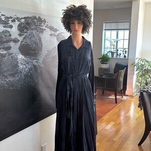 Elegant Black Maxi Dress by Thought